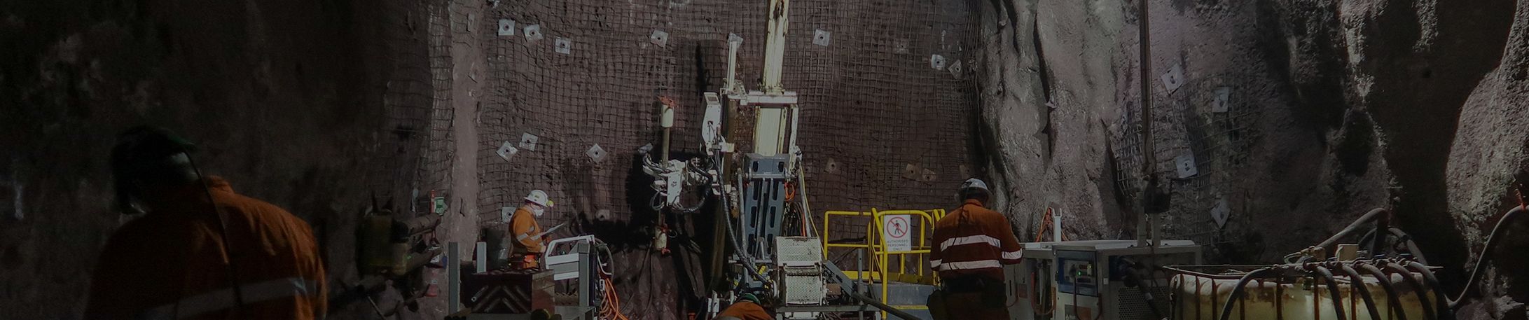 worker operating machinery